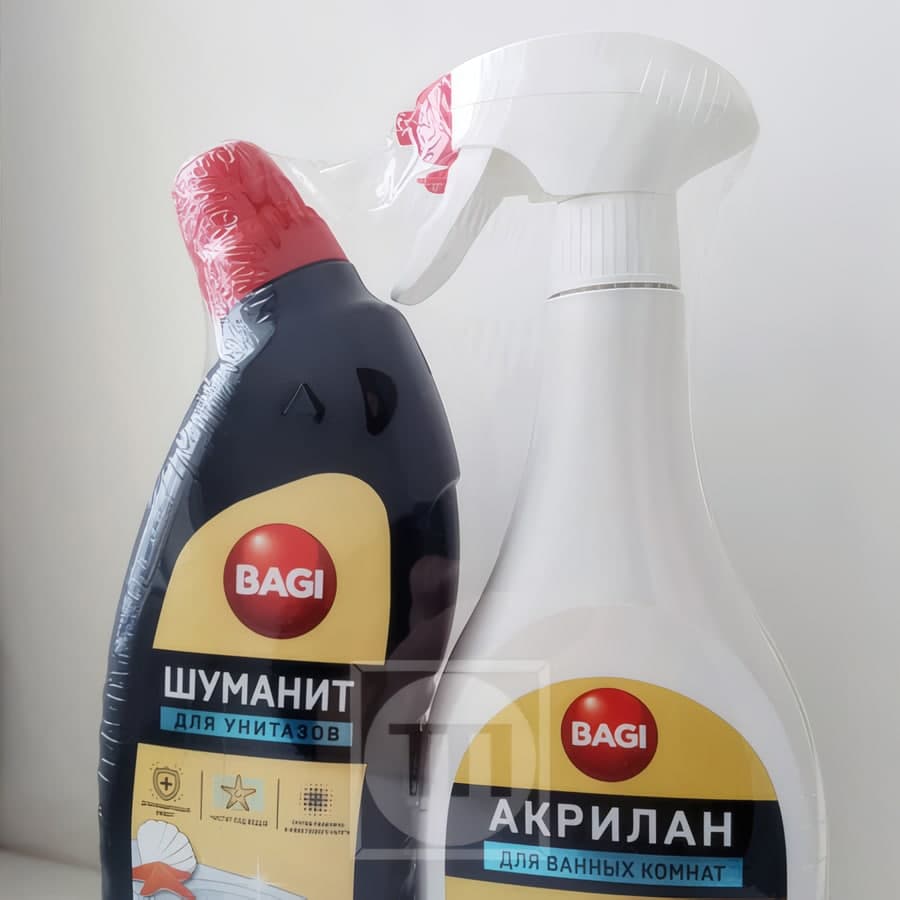 Продукция BAGI в упаковке, подготовленной центром
